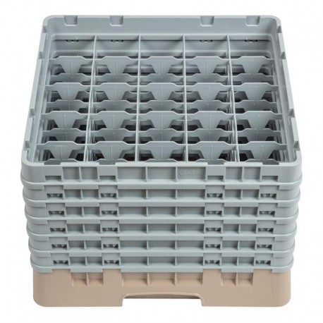 Cambro Camrack vaatwaskorf met 25 compartimenten max. glashoogte 29,8cm