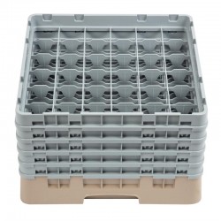 Cambro Camrack vaatwaskorf met 36 compartimenten max. glashoogte 25,7cm