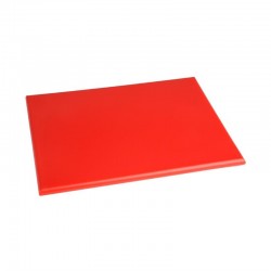 Hygiplas HDPE snijplank rood 300x225x12mm
