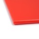 Hygiplas HDPE snijplank rood 300x225x12mm