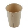Bamboe karton/PLA milkshakebeker 12oz/360ml/90mm Ø (1000 stuks)