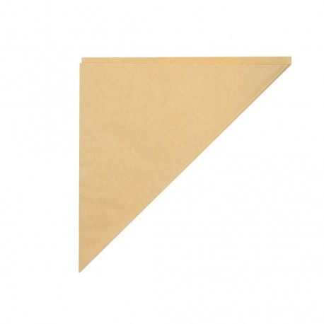 Eco frietzak bruin K17x24cm 100 gram 8 x 250 (2000 stuks)