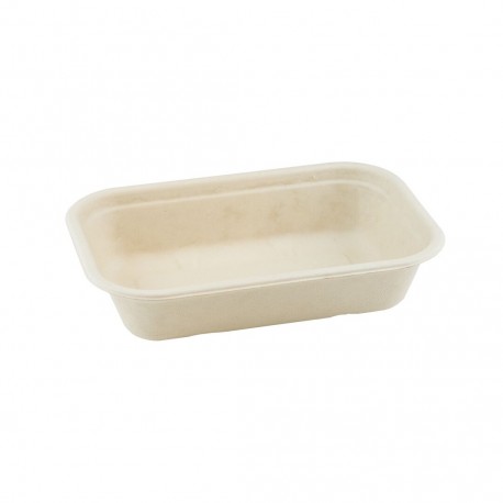 Suikerriet bakje 850ml/22,9x15,3x5cm bruin 500 stuks