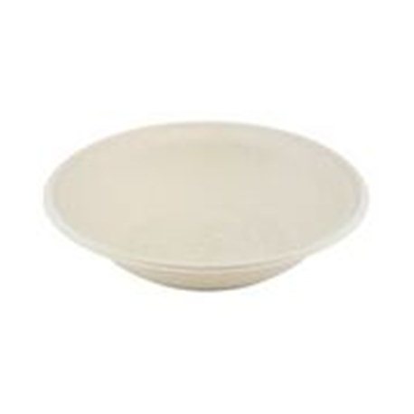 Suikerriet bowl 600ml/21cm Ø/4,5cm hoog bruin 4x125 (500 stuks)