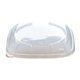 PLA deksel voor bowl rechthoek 600/900ml 4x125 (500 stuks)