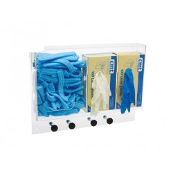 Wandhouder acryl, tbv diverse disposables, 505x380mm