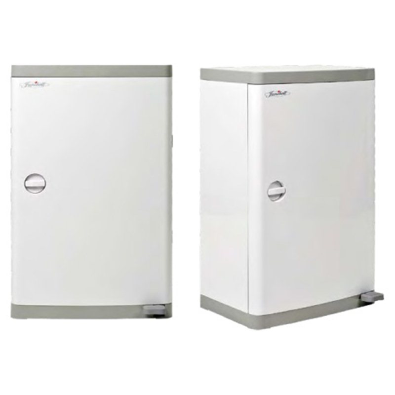 LIONELO Purebin Luieremmer 10L - Geurdicht Met Universele Zakken | Wit | Eénhandig & Compact