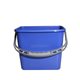 Materiaalwagen emmer kunststof 5 ltr.blauw