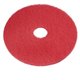 Pad rood Ø 165 mm - Doos: 5 stuks (tbv. Scrubby)