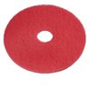 Pad rood Ø 165 mm - Doos: 5 stuks (tbv. Scrubby)