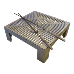 3-in-1 Base (with windshield) Grill & Wok - Medium 