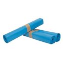 Afvalzak blauw 90x110 LDPE T60 (10 rol à 20 stuks)