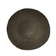 Q Authentic Stone Black bord 21 cm (per 6 stuks)