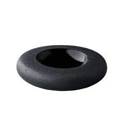 Donut kom vulcano zwart 22 cm