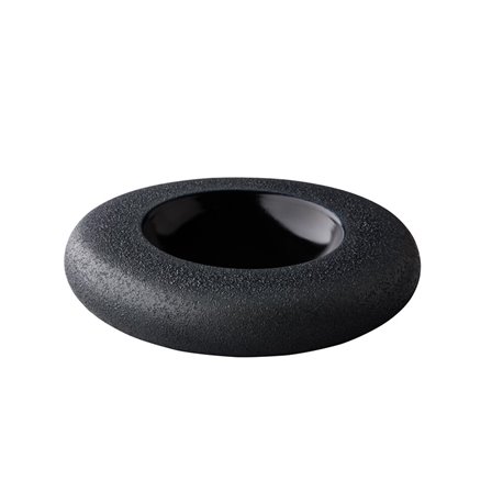 Donut kom vulcano zwart 22 cm