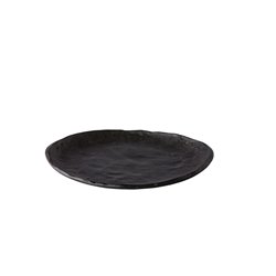 Bord Oyster zwart 21cm (per 4 stuk)