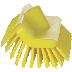 Vikan Hygiene hoekschrobber geel