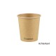 FSC® kraft/PLA coffeecup 7,5oz/225ml/70,3mm Ø (Box: 2.500 pcs)