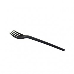 Re-usable CPLA fork 16,8cm black (Box: 1.000 pcs)