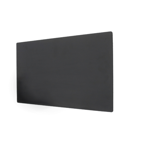 Serveerbak- gesloten plaat zwart