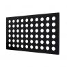 Seveerbak 60 gaten plaat zwart