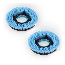 i-mop XL lichtblauwe borstel - zacht - by i-team - set á 2 stuks