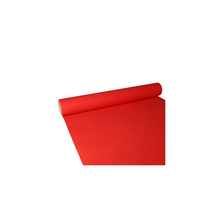 TAFELLOPER RED, AIRLAID 40CMX24MTR, DOOS A4 ROL