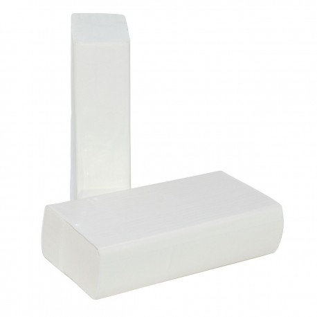 Handdoekjes minifold 100% cellulose W-vouw 2Laags (19,5 x 26,3) 20 x 90 stuks