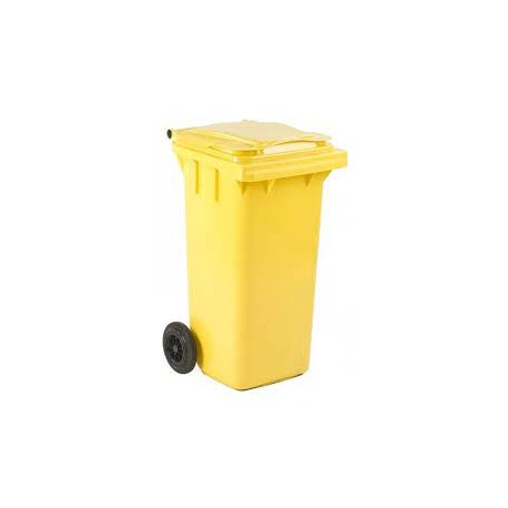 Mini Container Geel 120 Ltr