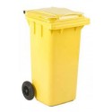 Mini Container Geel 120 Ltr