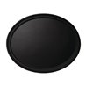 Cambro Camtread ovaal dienblad zwart 60 x 73cm