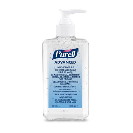 Purell advanced, handgel - pompfles 300 ml(12 stuks)