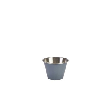 RVS ramekin glad grijs 71 ml (per 24 stuks)