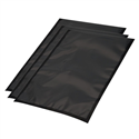Vacuumzakken ZWART zijlas 200x300 mm - Doos: 100 stuks