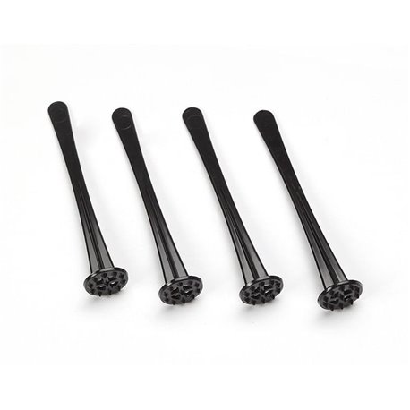 Tonicstamper (PS) mini zwart 11 cm (Box 150 st.)