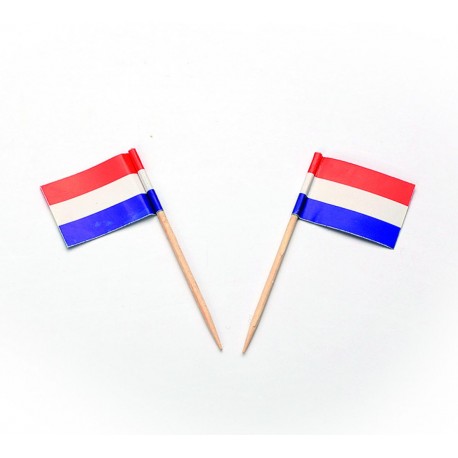 Vlagprikker Nederland (FSC) (doos 500 stuks)