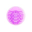 Urinoir matjes / toiletmat paars - Geur: Lavendel - 12 stuks