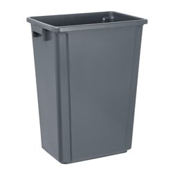 JANTEX SMALLE AFVALBAK GRIJS 60LTR