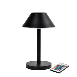 Duni LED Lamp Cordless Zelda Midi 14 u Black - Doos: 6 stuks