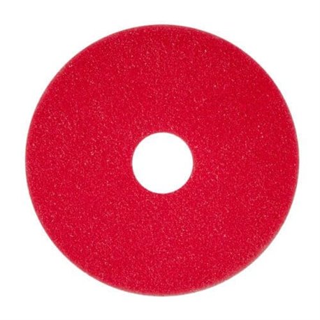 Super Pad dikte 25 mm tot 350 toeren 13 inch rood