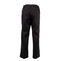 Chef Works Executive unisex koksbroek visgraat zwart L