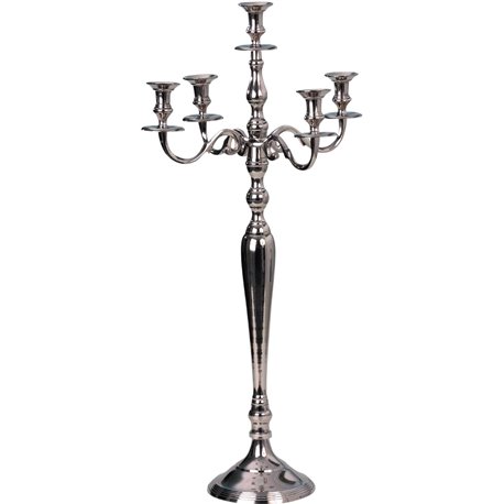 Kandelaar 5-Armig H.080Cm