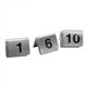 RVS tafelnummer set (1~50)