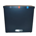 RecycloKick 3 Afvalscheidingsstation 3 x 34 liter – Grafietgrijs