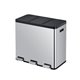 Essential 1 Recycler Pedaalemmer 3 x 20 Liter – Mat RVS