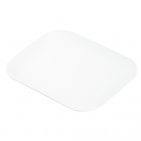 Kartonnen deksel voor aluminium bakjes 12,5x10 cm - Fiesta Recyclable (1000 stuks)