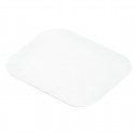 Kartonnen deksel voor aluminium bakjes 12,5x10 cm - Fiesta Recyclable (1000 stuks)