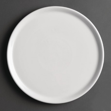 Royal Porcelain Classic White pizzaborden 255mm – set van 12 stuks