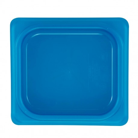 Cambro Safetrak IML polypropyleen afsluitdeksel blauw 1/6 GN