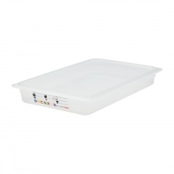 Cambro Safetrak IML polypropyleen voedselopslagbak 1/1 GN 65 mm - Helder